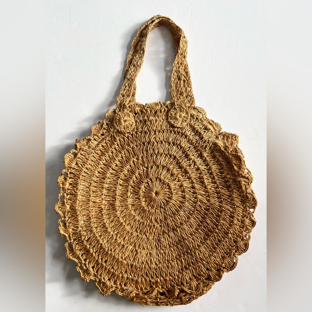 Circle Jute Handbag
